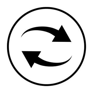 Interaction Icon Illustrazione stock