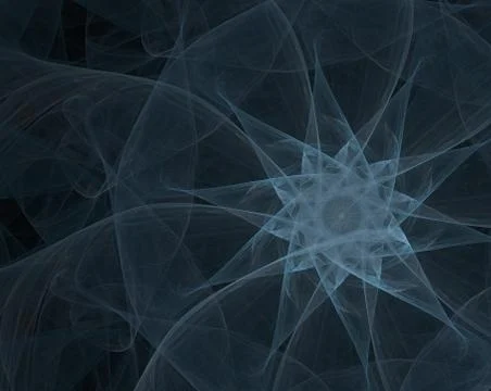 Interaction of physical particles. Quantum Vacuum Fluctuations. Stock Illustration