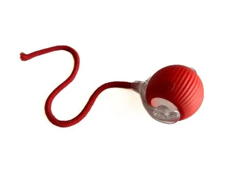 Interactive cat toy tower with rolling balls Stock Photos