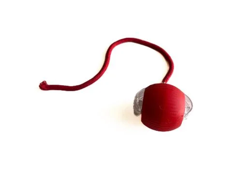 Interactive cat toy tower with rolling balls Stock Photos