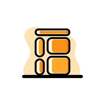 Interactive Dashboard Vector Conceptual Design Illustration Stock Illustration