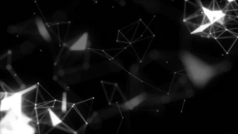 Interactive elements. Animated digital background. Place for text. Seamless loop Stock Footage 100110186