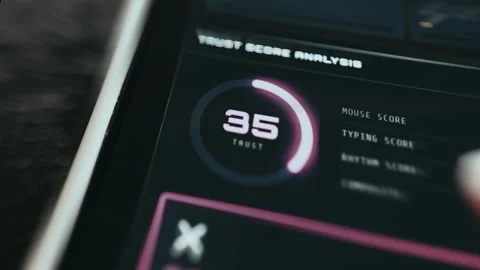 Interactive Interface Featuring Database Node Connectivity - Networked Display Stock Footage 336977866