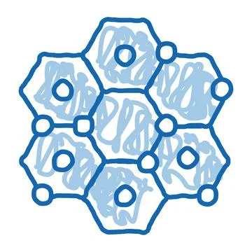 Interactive Kids Game Points doodle icon hand drawn illustration Stock Illustration