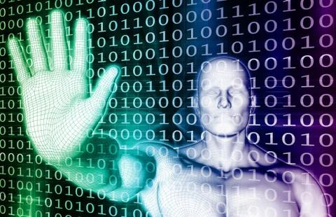 Interactive Media Illustrazione stock