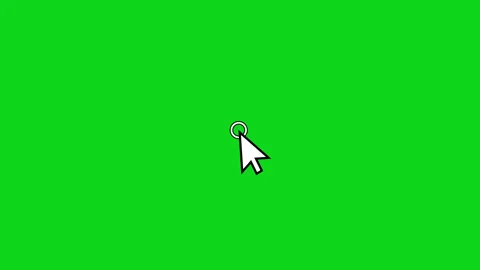 Interactive Mouse Cursor Button Click Press for overlay. 库存影片 336098782