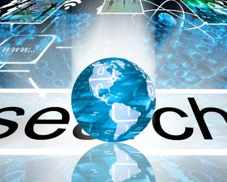 Interactive planet 스톡 일러스트