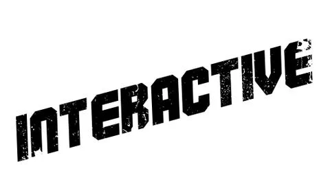 Interactive rubber stamp 스톡 일러스트