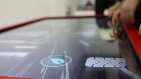 Interactive Tables Stock-Footage 77828840