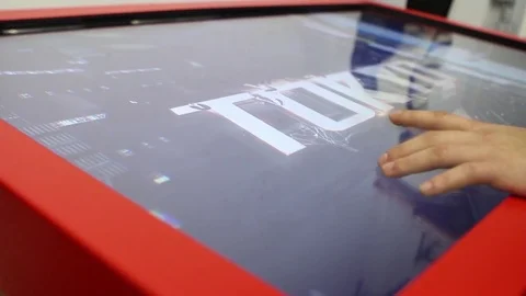 Interactive Tables Stock-Footage 77828984