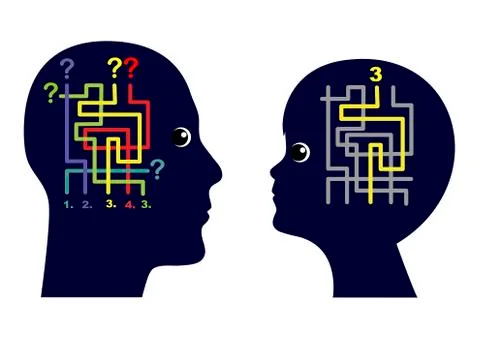 Interactive Teaching Style Stock Illustration