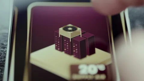 Interactive three-dimensional server rack display visualizes supply airflow Stock Photos