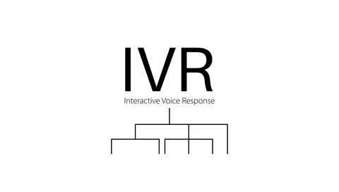 Interactive voice response Illustrazione stock