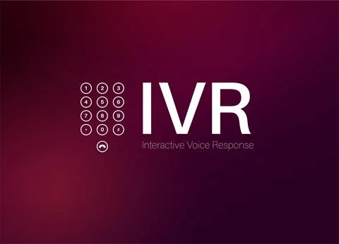 Interactive voice response Illustrazione stock