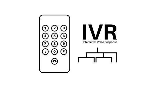 Interactive voice response Stock Illustration