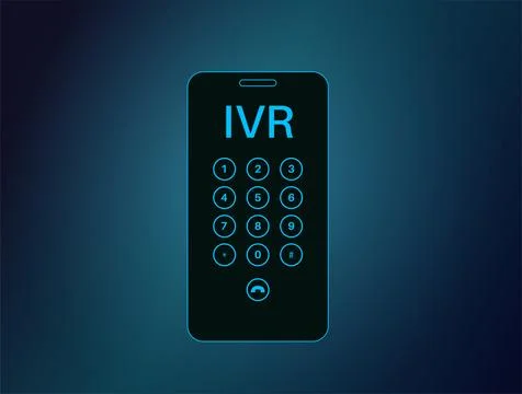 Interactive voice response Stock Illustration