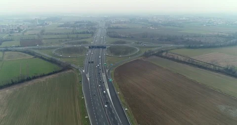 Interchange Stock Footage 123636328