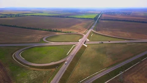 Interchange in Kuala-Lumpur Stock Footage 203198836