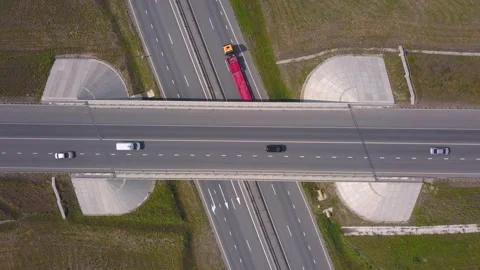 Interchange in Kuala-Lumpur Stock Footage 203205542
