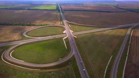 Interchange in Kuala-Lumpur Stock Footage 203217943