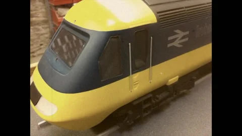 Intercity 125 HST Prototype Model 库存影片 147340309