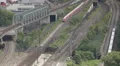 Intercity Express ICE Trains Passing Regional Ralroad Tracks European Transport HD Footage
