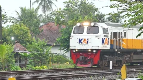 Intercity train Stock Footage 229018079