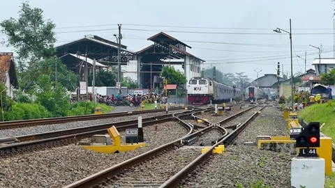 Intercity train Stock Footage 229328827