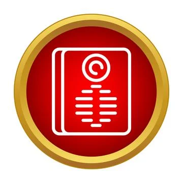 Intercom doorbell security calling system icon Stock Illustration