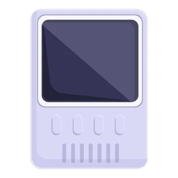 Intercom equipment icon cartoon . Video system Stock Illustration