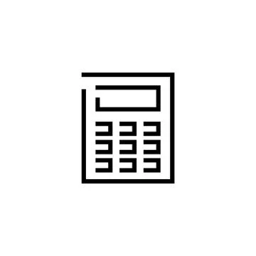 Intercom Flat Vector Icon Stock Illustration