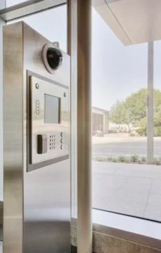 Intercom System, Bellevue, Washington, USA Foto stock