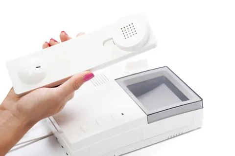 Intercom system Foto stock