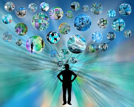 Interconnection Stock Illustration