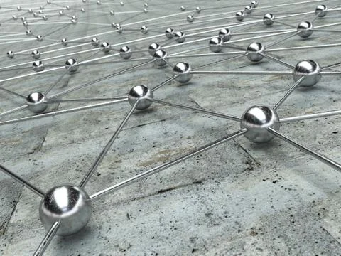 Interconnections Stock Illustration