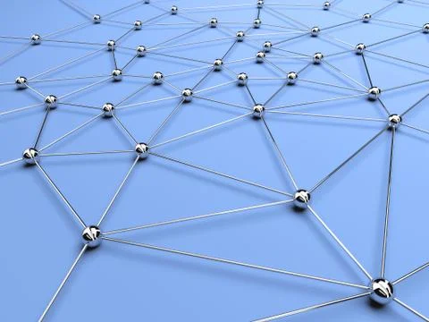 Interconnections Stock Illustration