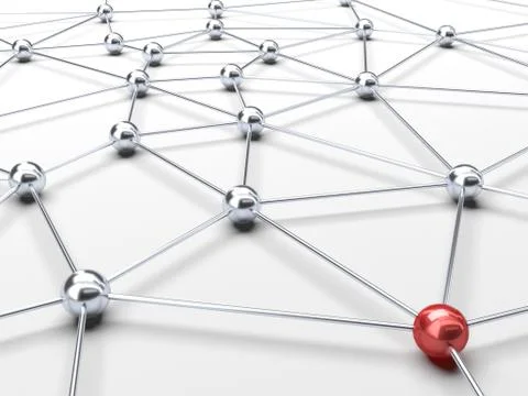 Interconnections Stock Illustration