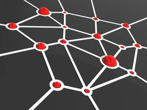 Interconnections Stock Illustration