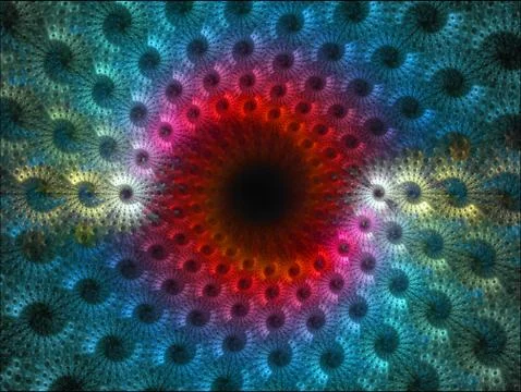 Intercosmic Twist Stockillustratie