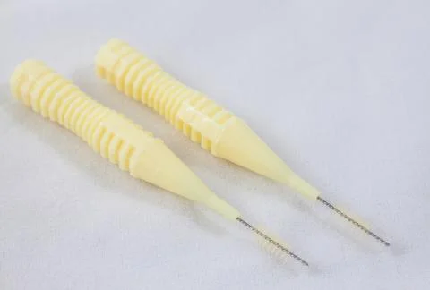 Interdental brush Stock Photos