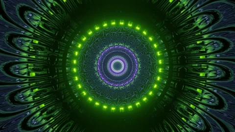 Interdimensional Light Threshold on Dim Shadow 4k uhd 3d rendering vj loop Stock Footage 139140074