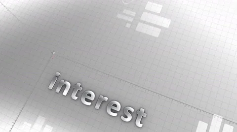 Interest growing chart, statistic, data, performance. 動画素材 53841476