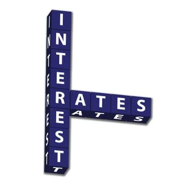 Interest rates Stock Illustration