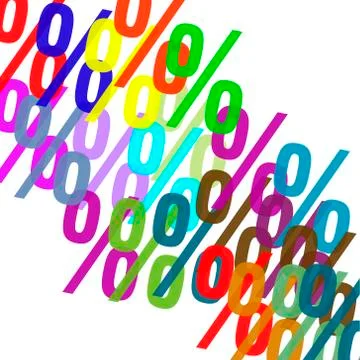 Interest vector colored paper Stock Illustration