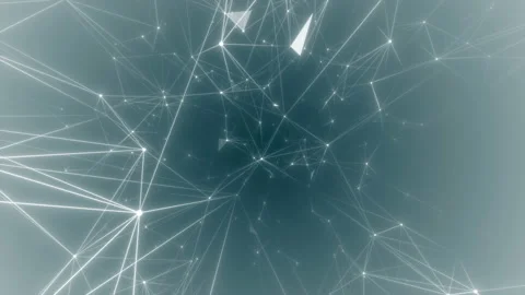 Interesting abstract backgrounds with luminous particles with depth of field Stock Footage 113909483