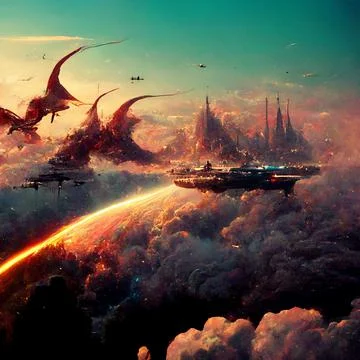 Interesting Art Stock Illustration