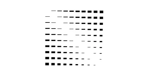 Interesting Grid of Overlapping Strange Squares Arranged in Weird Pattern Stock Footage 118987383