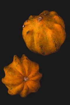 Interesting pumpkin close up, selective focus Stock Photos
