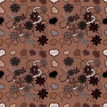 Interesting super cute abstract and nice picture Illustrazione stock