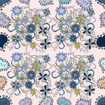 Interesting super cute abstract and nice picture Illustration